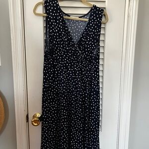 GILLI Navy Blue Stretchy Sleeveless Dress